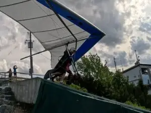 Hangstarteinweisung mit eigener Ausrüstung